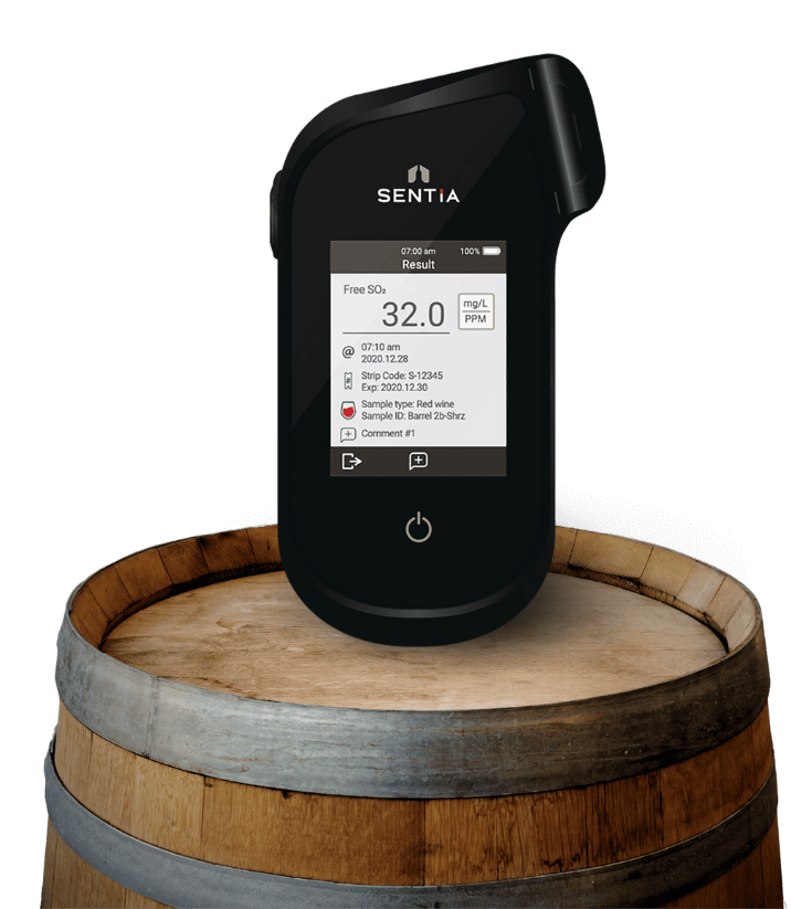 Sentia aparat za analizo vina